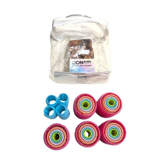 Conair Voluminous Curls Self-Grip Rollers 29pc Set w/Case - Multi Color - Picture 7 of 7